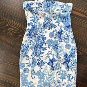 Hello Molly Blue Mini Dress